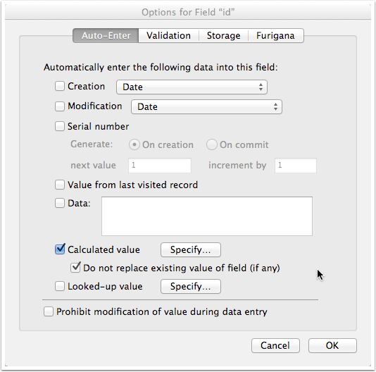 Dealing with overlapping serial numbers