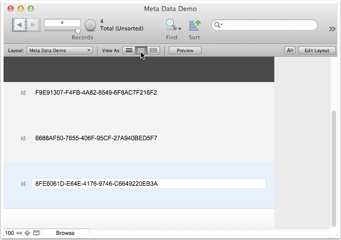 What does a UUID look like?